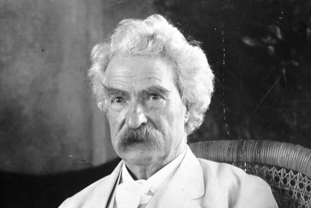 <p>A portrait of Samuel Clemens, better known by his pseudonym Mark Twain</p>