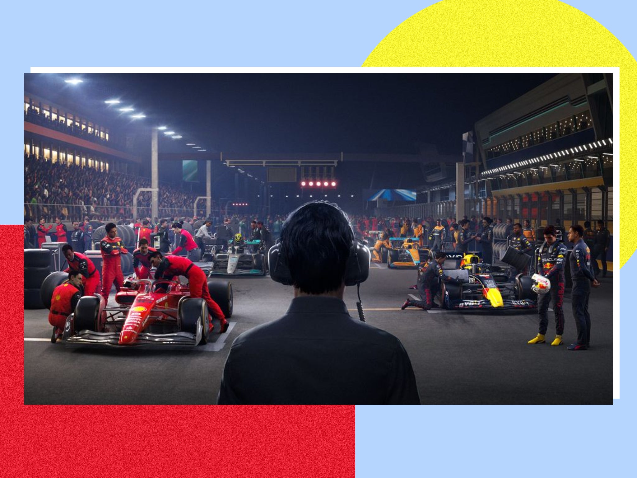 F1 22 VR review: Great virtual reality racing with a disastrous interface