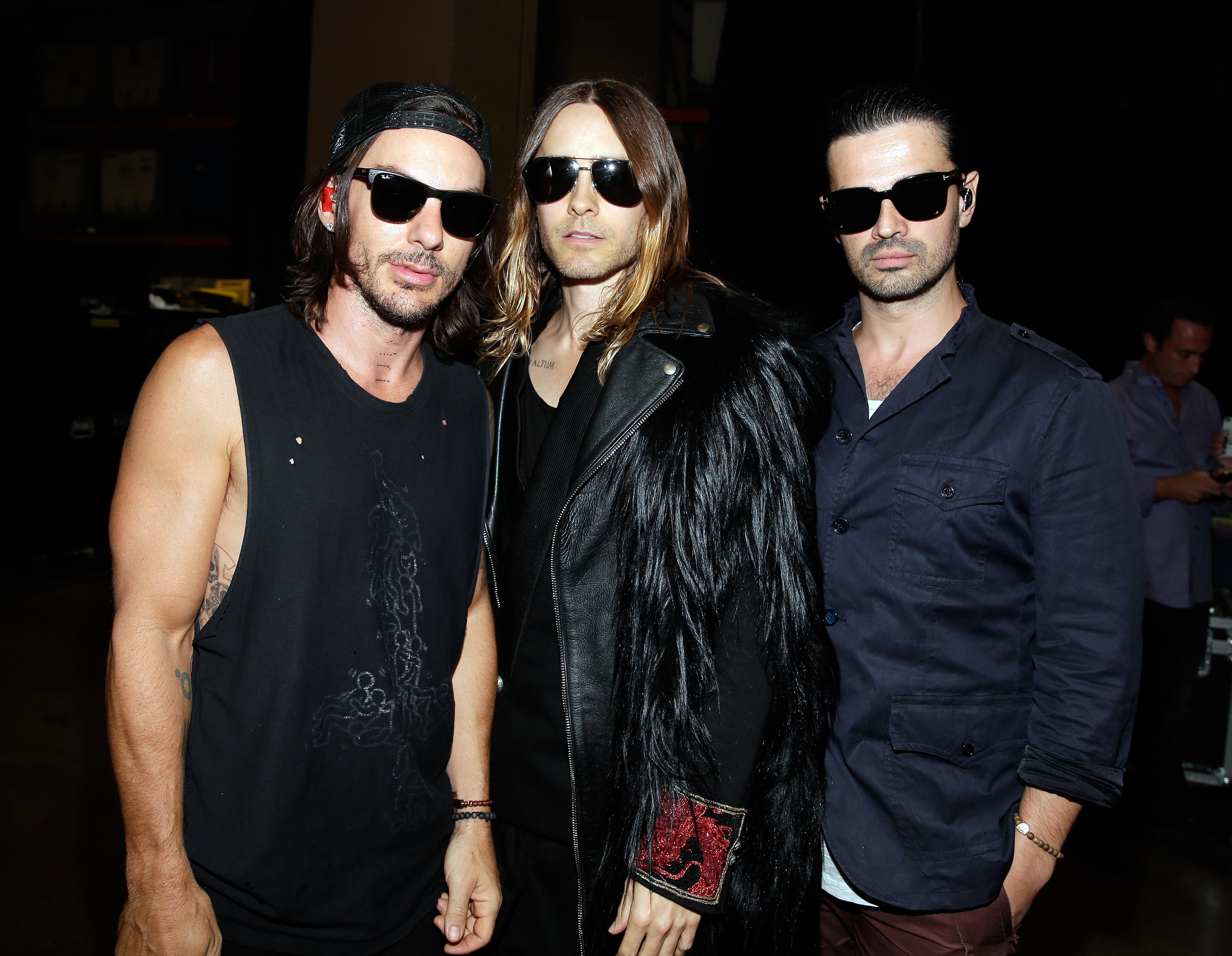 Thirty Seconds to Mars at the iHeartRadio Music Festival in 2013