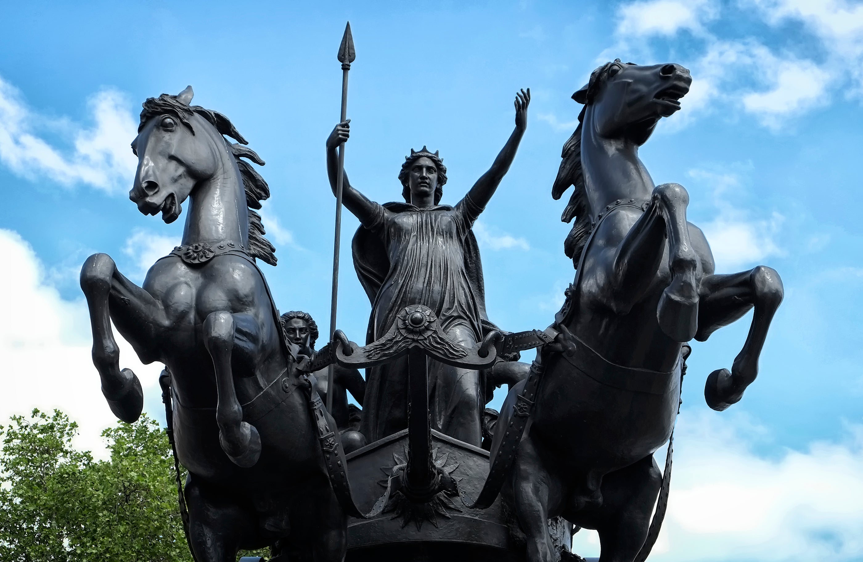 A statue of Boudicca is outside Westminster, yet there is none to Cartimandua