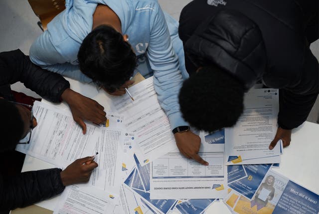 The popularity of foreign languages at GCSE level has continued to decline (Yui Mok/PA)