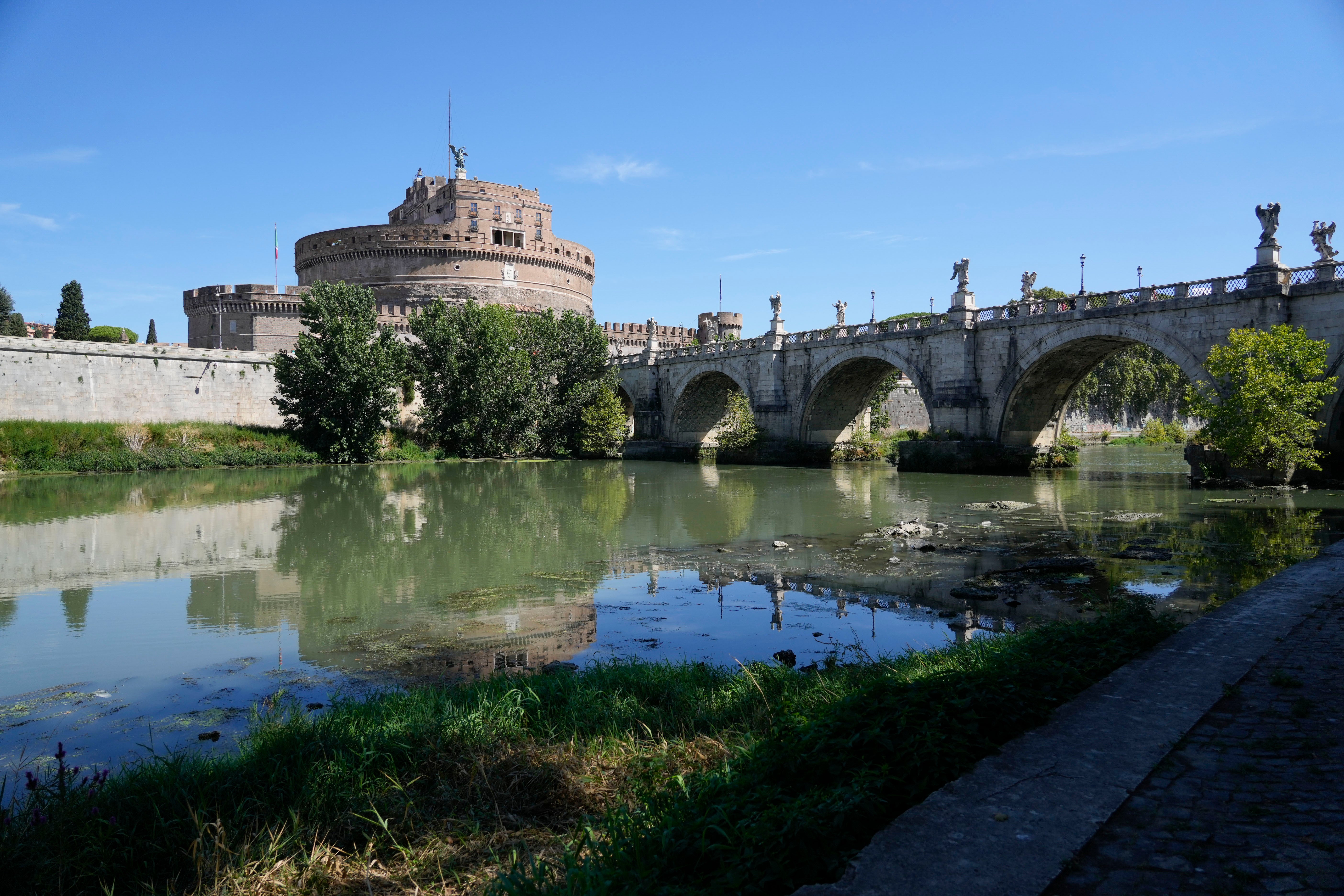 Italy Drought Nero's Bridge