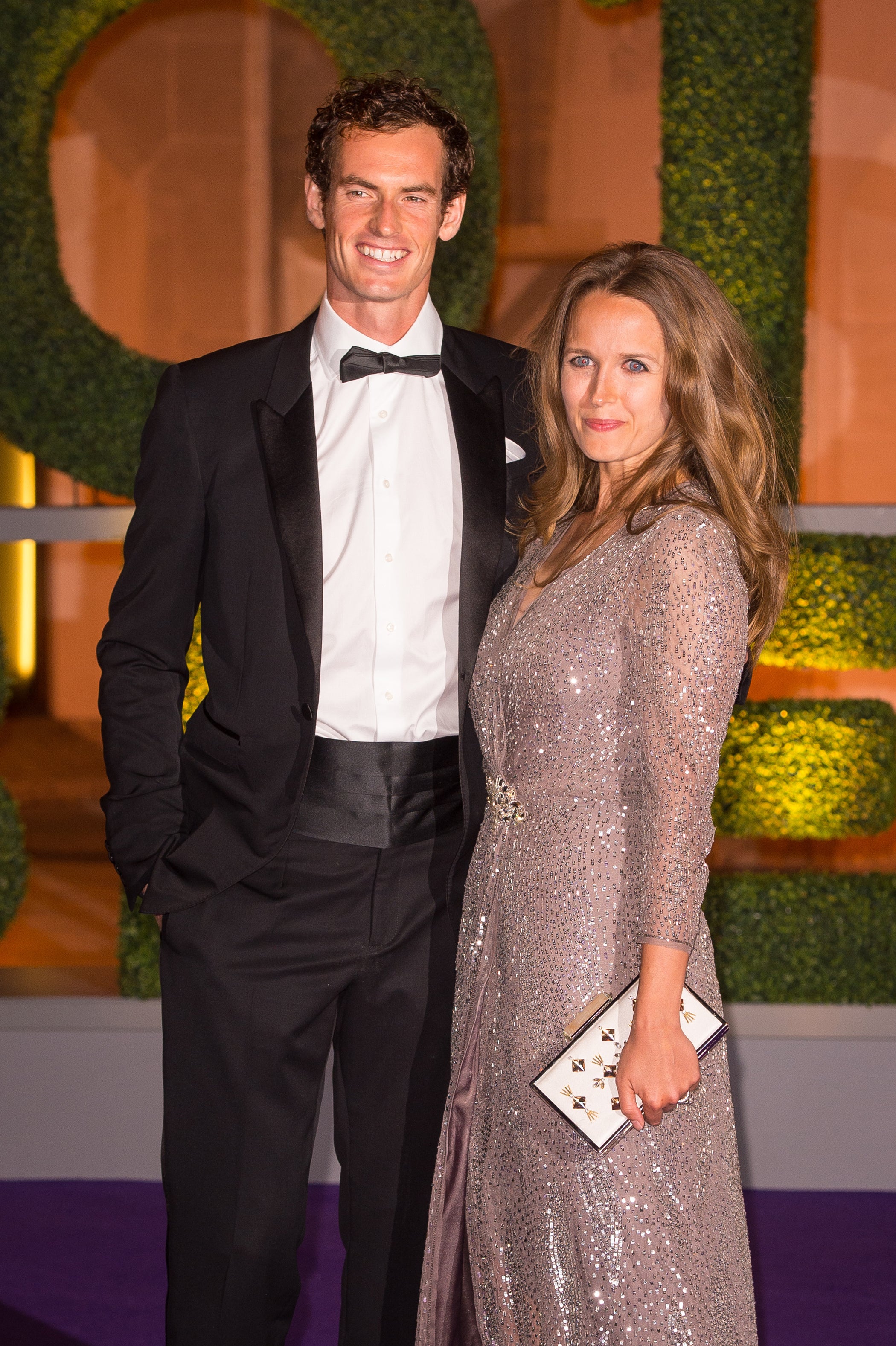 Murray and his wife Kim Sears (Dominic Lipinski/PA)