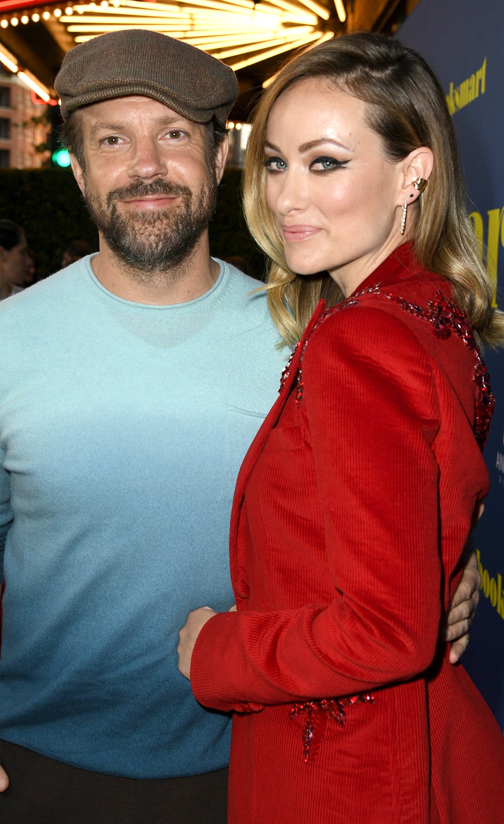 Former couple Jason Sudeikis and Olivia Wilde in 2019