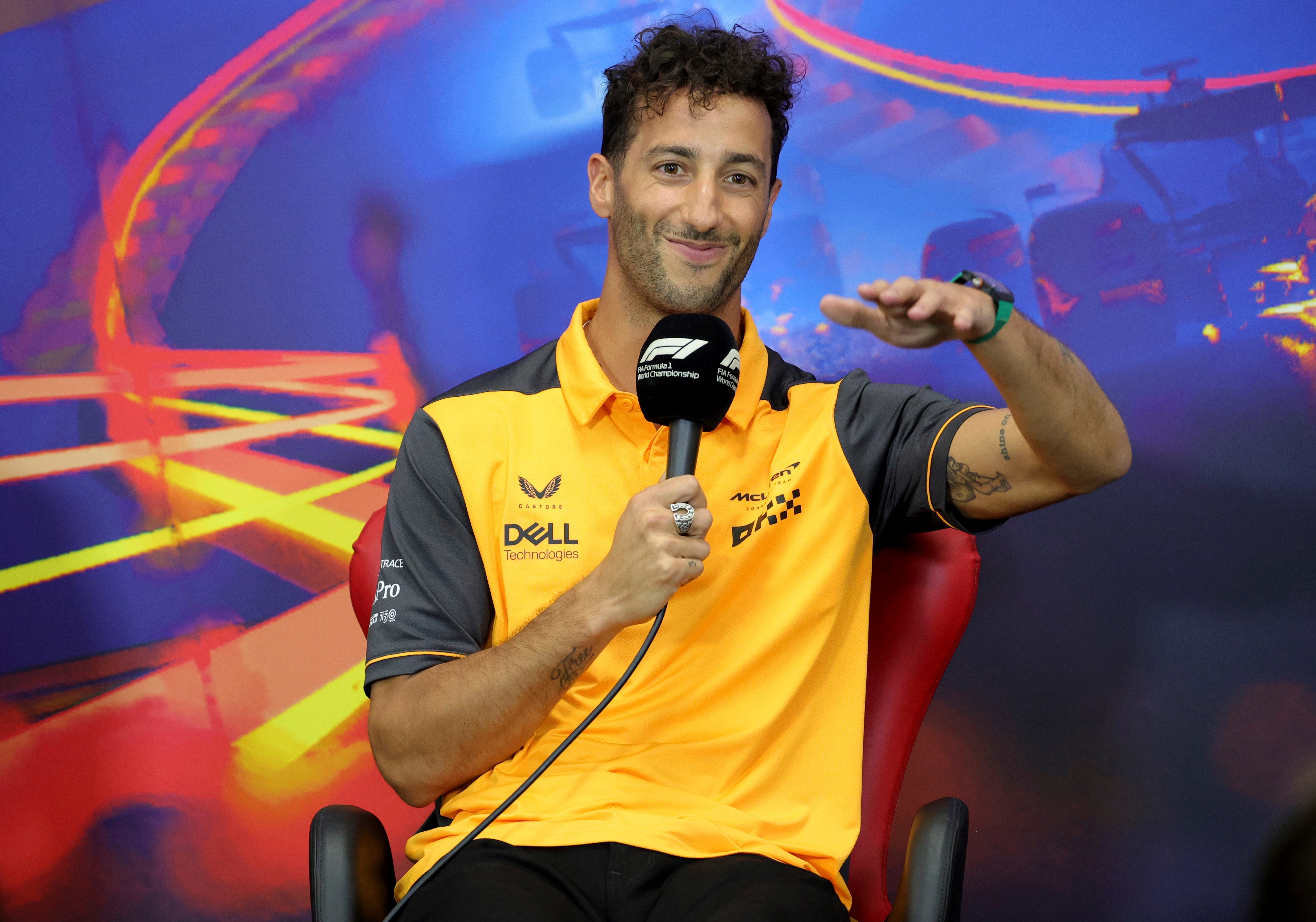 Daniel Ricciardo will leave McLaren at the end of the year