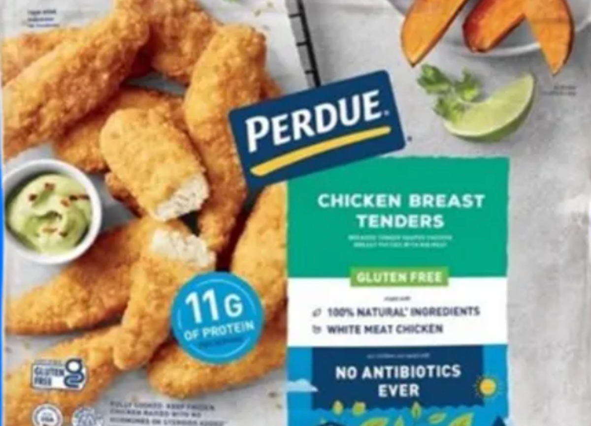 Public health alert issued over Perdue frozen chicken tenders that may contain plastic