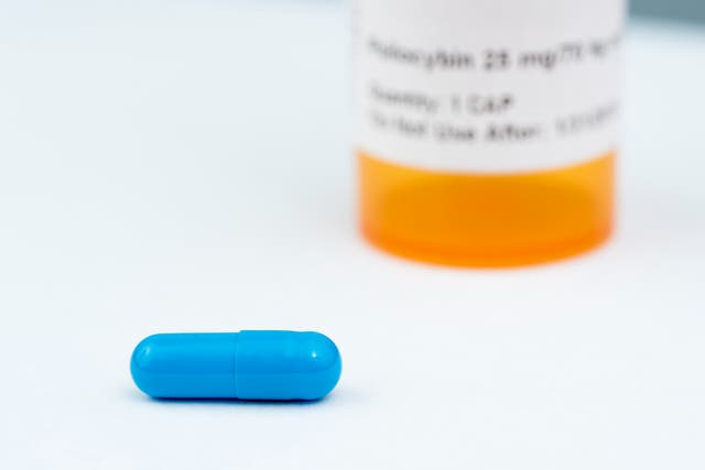 <p>This photo provided by NYU Langone Health in August 2022 shows an example of a psilocybin capsule used in a study which helped heavy drinkers cut back or quit entirely, published Wednesday, Aug. 24, 2022, in JAMA Psychiatry</p>