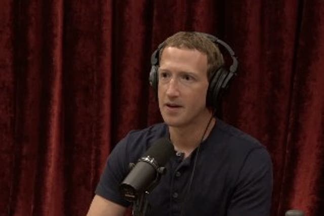 <p>Mark Zuckerberg appears on The Joe Rogan Experience podcast</p>