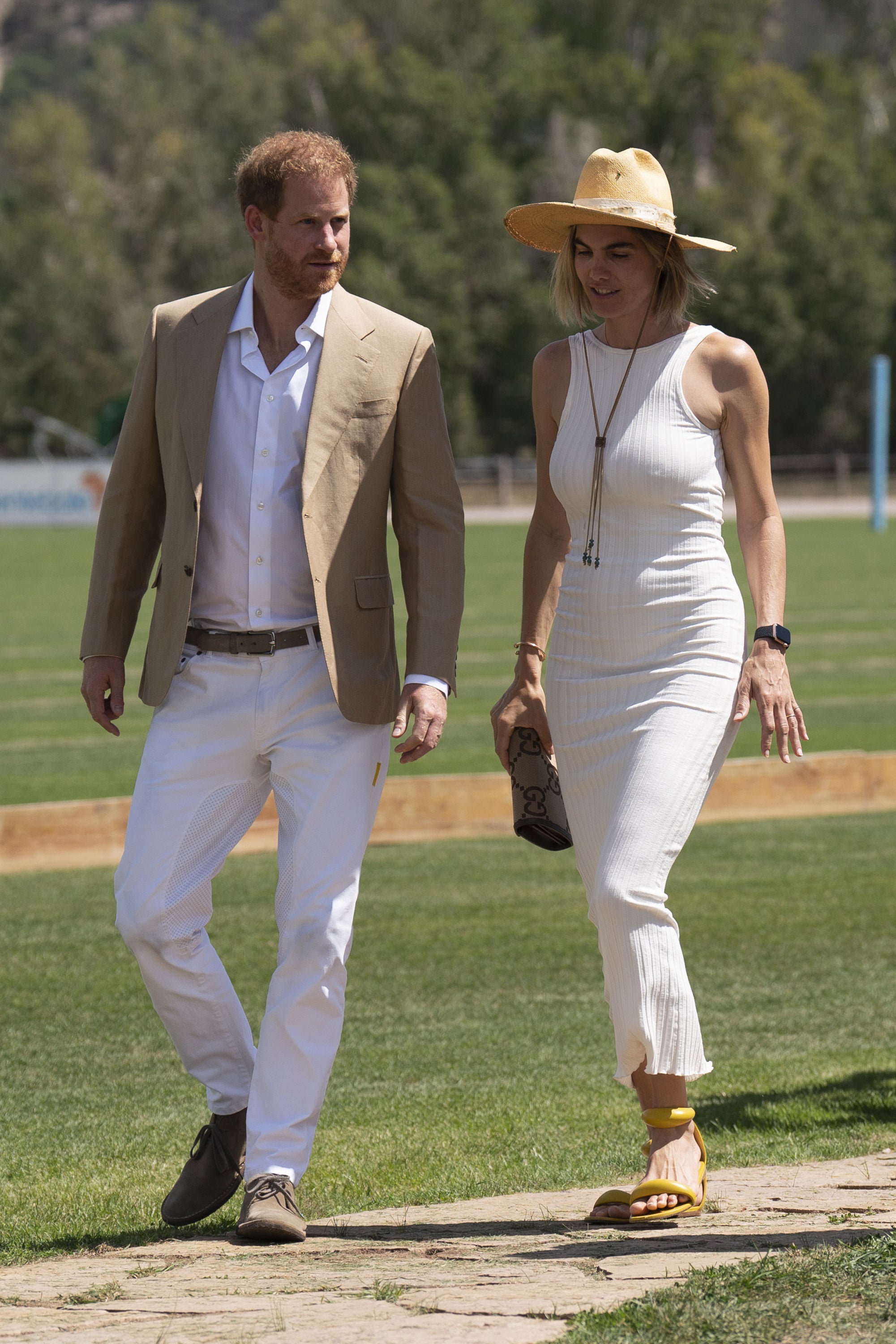 Figueras and his wife Delfina Blaquier (pictured) are good friends of the Sussexes (Kirsty O’Connor/PA)