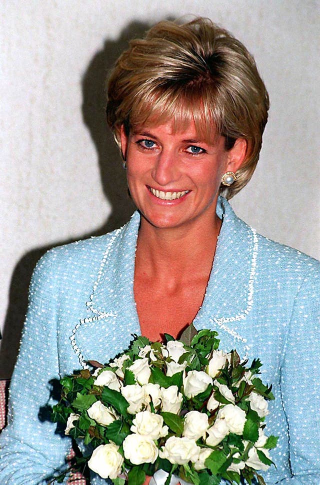 Diana, Princess of Wales, was killed in a car crash in Paris in August 1997 (John Stillwell/PA)
