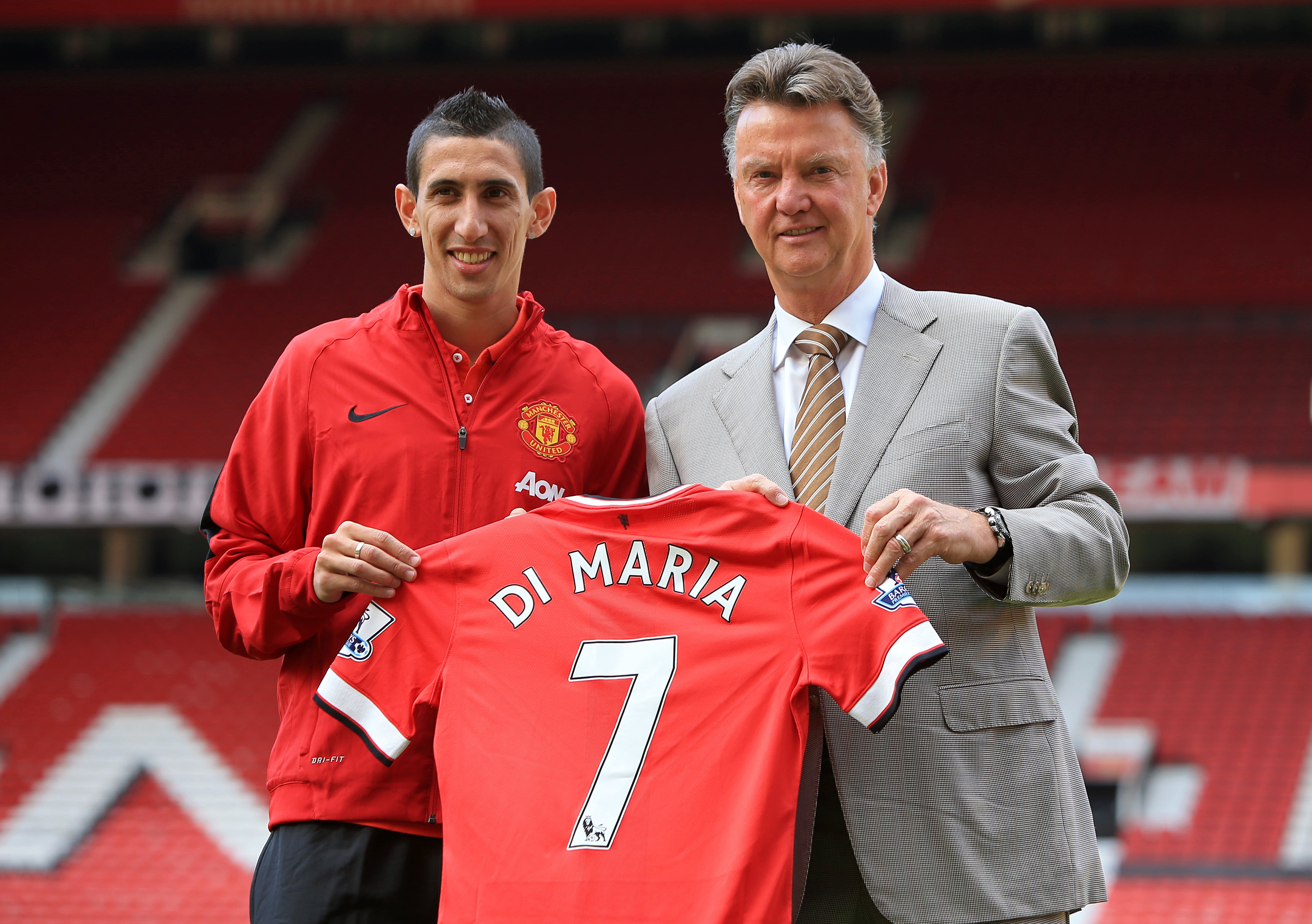 On this day 2014: Angel Di Maria completes British record £59.7m move to Man  Utd | The Independent