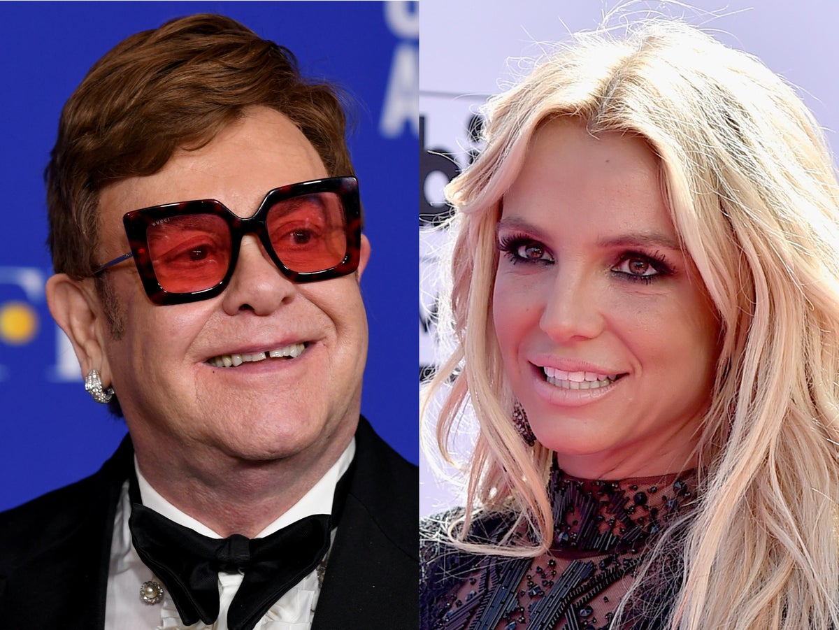 Elton John hopes Britney Spears collaboration will ‘restore her confidence in herself’