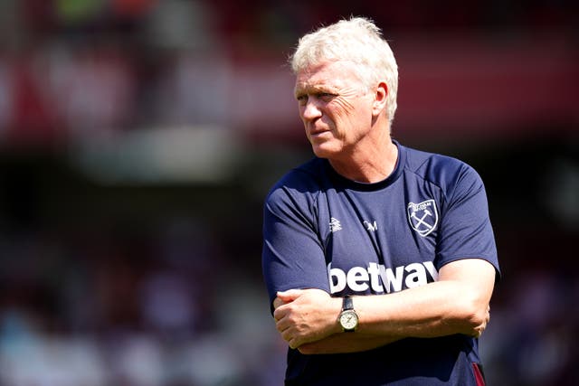 West Ham United manager David Moyes is facing transfer frustration (Mike Egerton/PA)