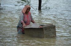 Pakistan seeks international help for flood victims