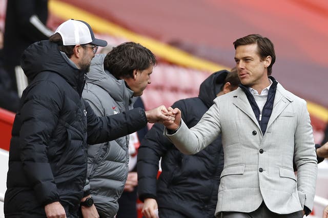 Bournemouth boss Scott Parker expects a reaction from Liverpool (Phil Noble/PA)