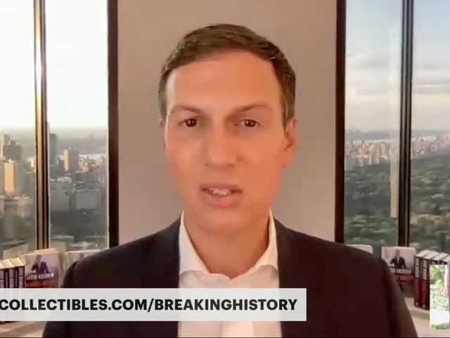 Jared Kushner ha estado promocionando sus nuevas memorias 'Breaking History'