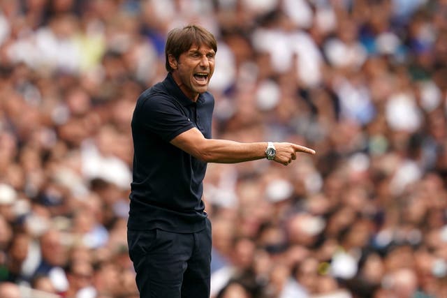 Antonio Conte believes Tottenham’s improved strength in depth will be testing during the next couple of months (John Walton/PA)