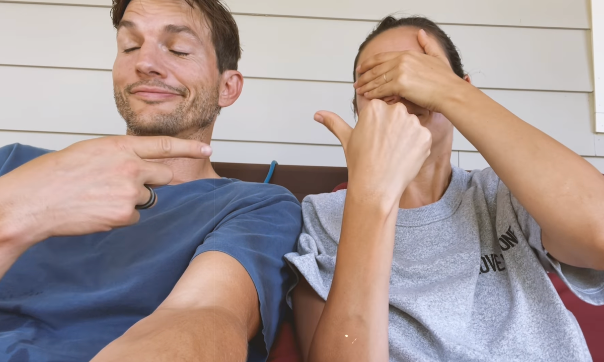 Ashton Kutcher and Mila Kunis reveal who said ‘I love you’ first in viral couple’s challenge
