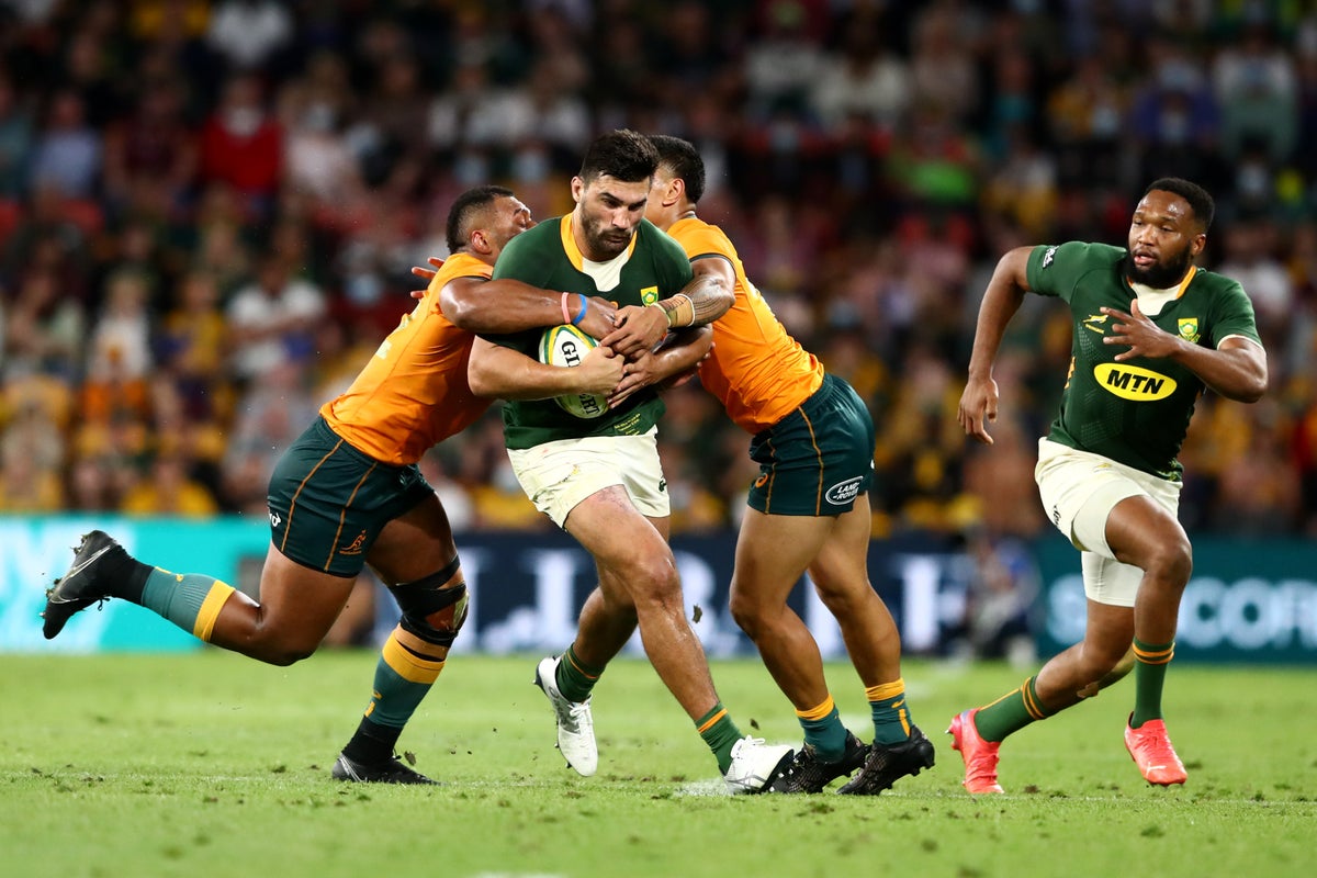 Australia vs South Africa LIVE rugby: Latest build-up and updates from Rugby Championship