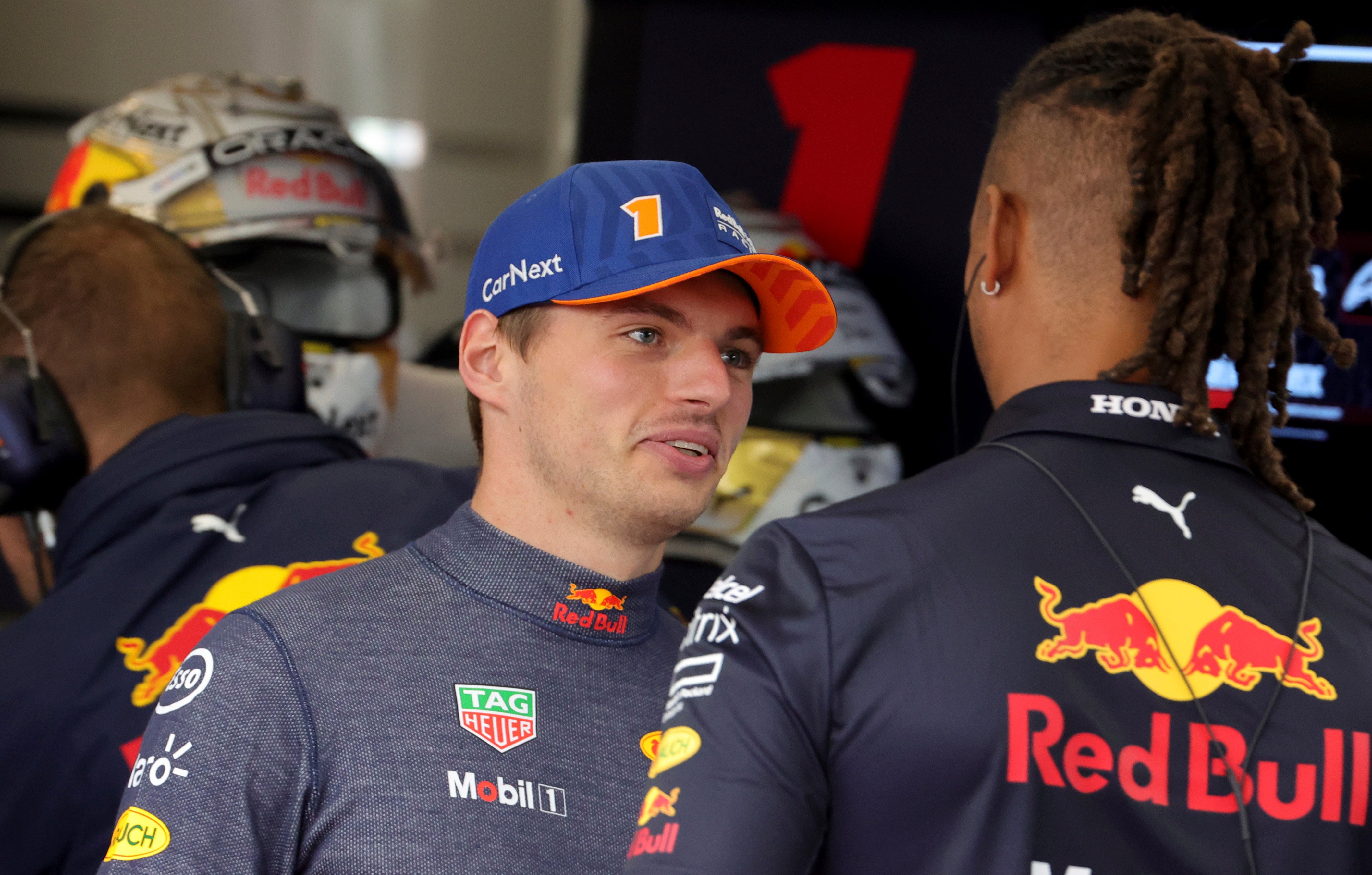Max Verstappen (pictured) and Charles Leclerc were dealt grid penalties