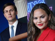 Jared Kushner calls Chrissy Teigen a ‘nasty troll’ for criticising wife Ivanka Trump