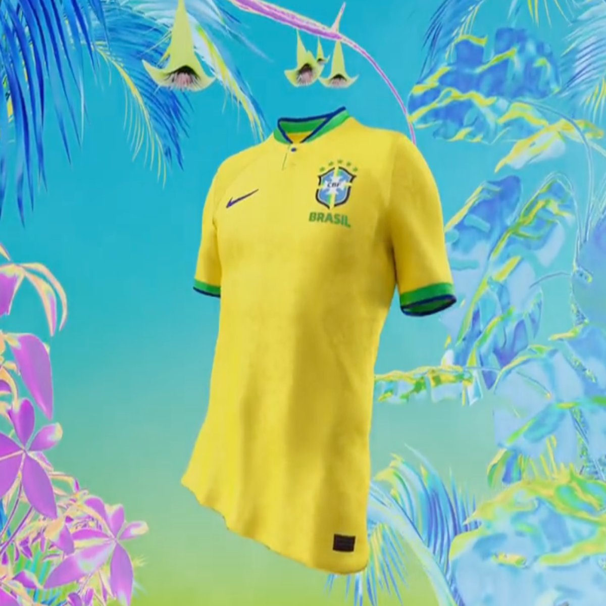 comer Molestar Ajustable Brasil revela diseño de su camiseta con la que espera coronarse en la Copa  Mundial Qatar 2022 | Independent Español