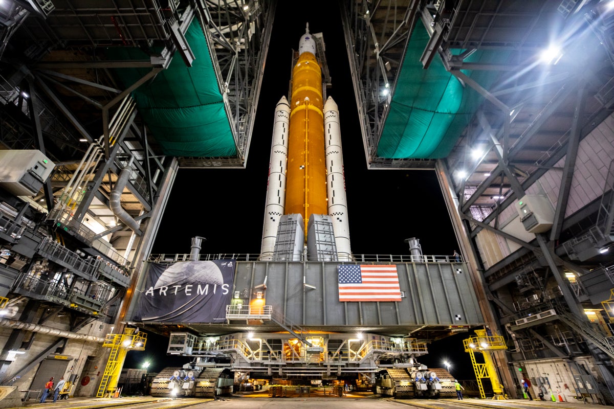 Nasa set for launch of Artemis 1 moon mission