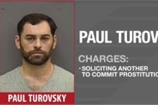 Man arrested in prostitution sting after he leaves sleeping wife to meet sex worker during honeymoon