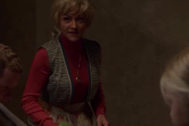 <p>Jaime Winstone becomes Peggy Mitchell in first clip of EastEnders flashback</p>