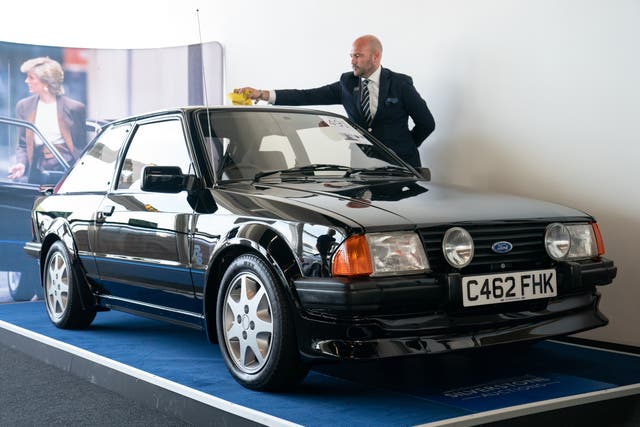 <p>Silverstone Auctions vendió el Ford Escort RS Turbo 1985 que le perteneció a la princesa Diana </p>
