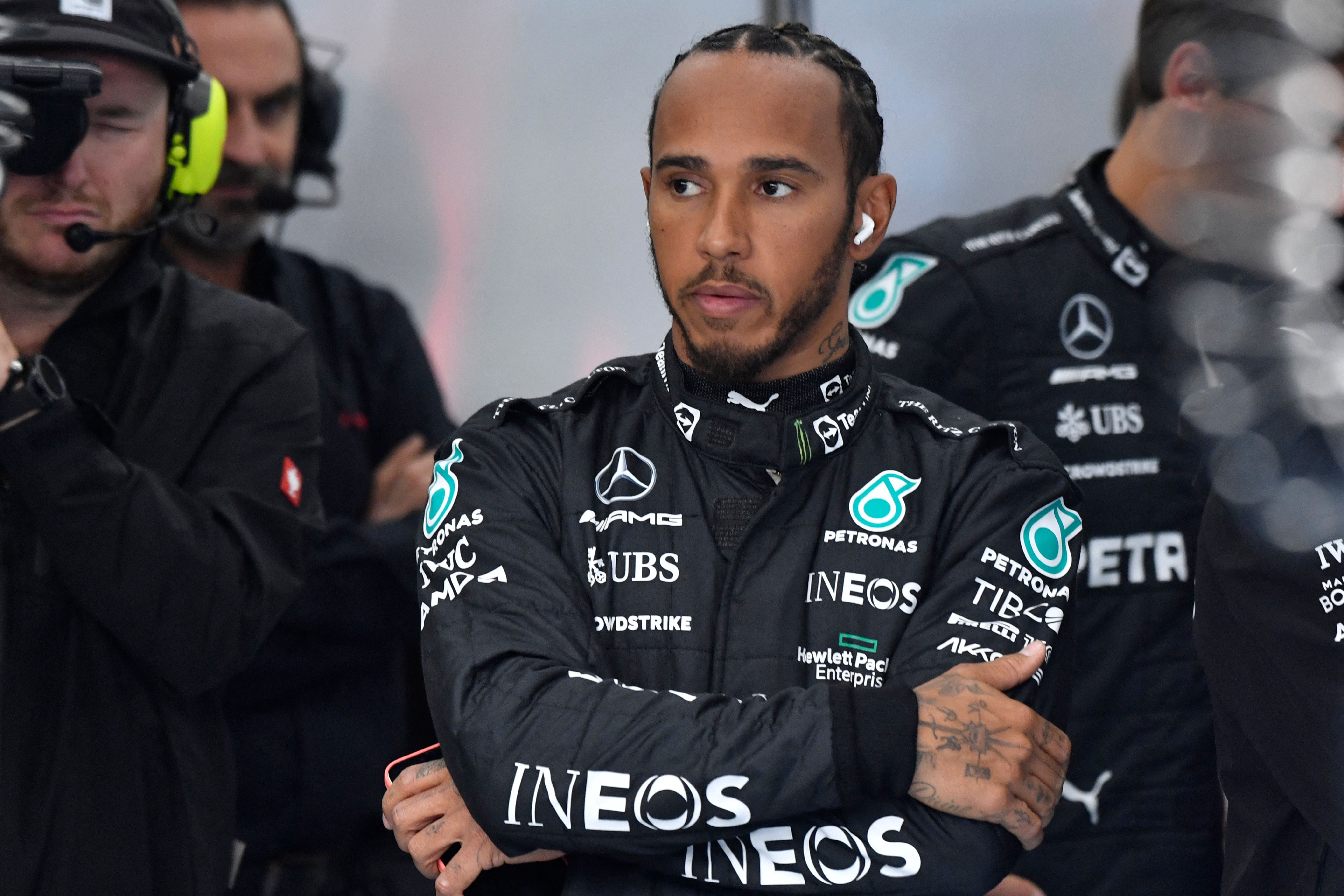 Lewis Hamilton was in disbelief at the gap to Verstappen