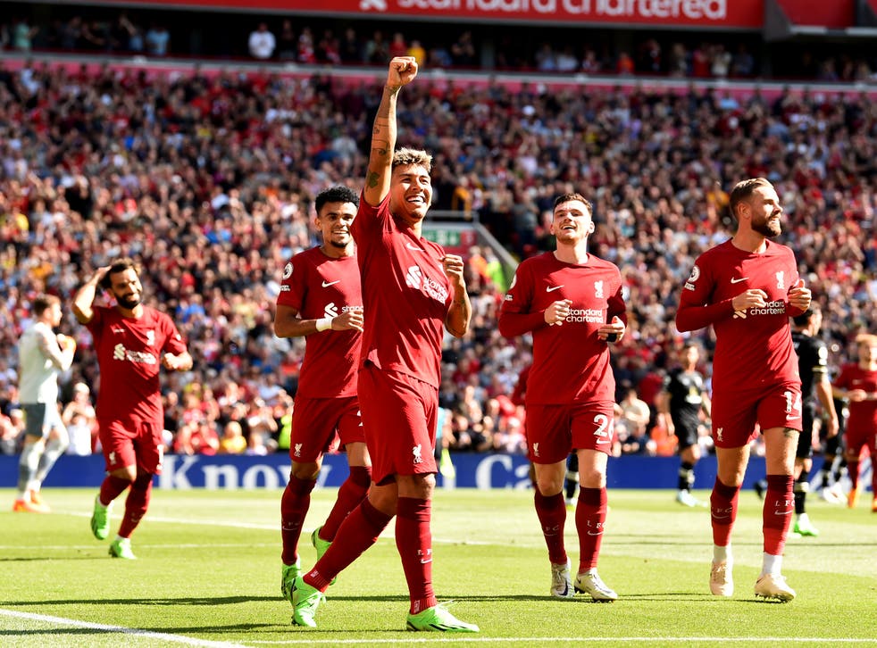 <p>Roberto Firmino was pivotal for Liverpool </p>