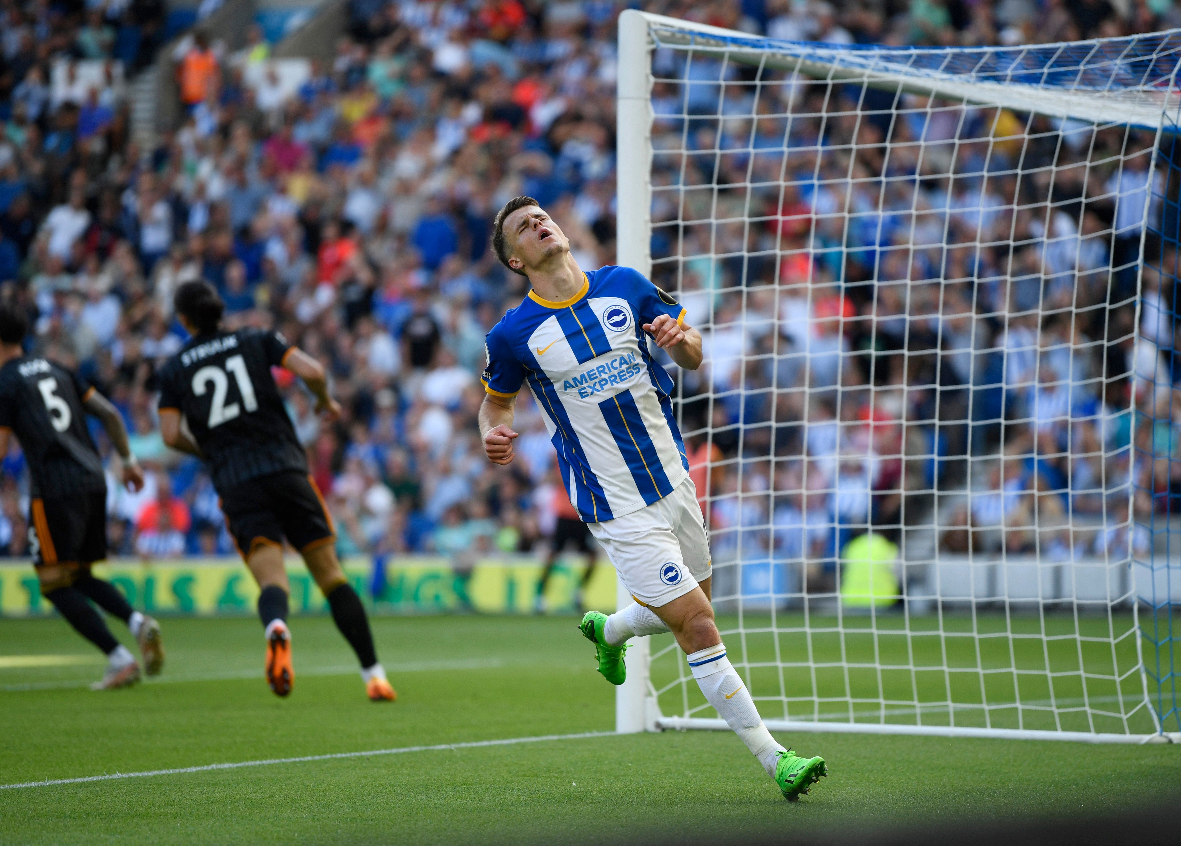 Solly March missed a golden opportunity