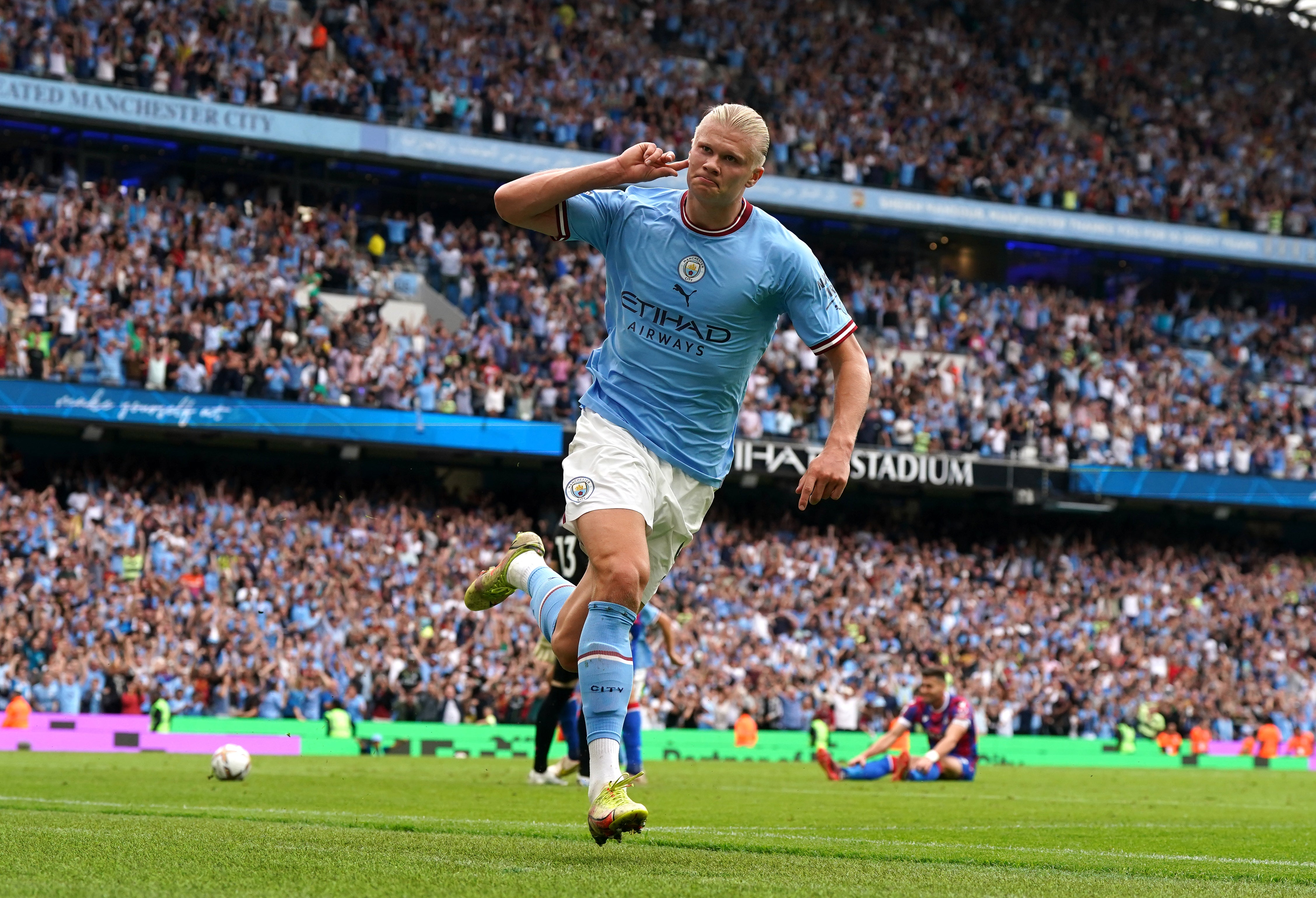 Manchester City 42 Crystal Palace Premier League result, goals and