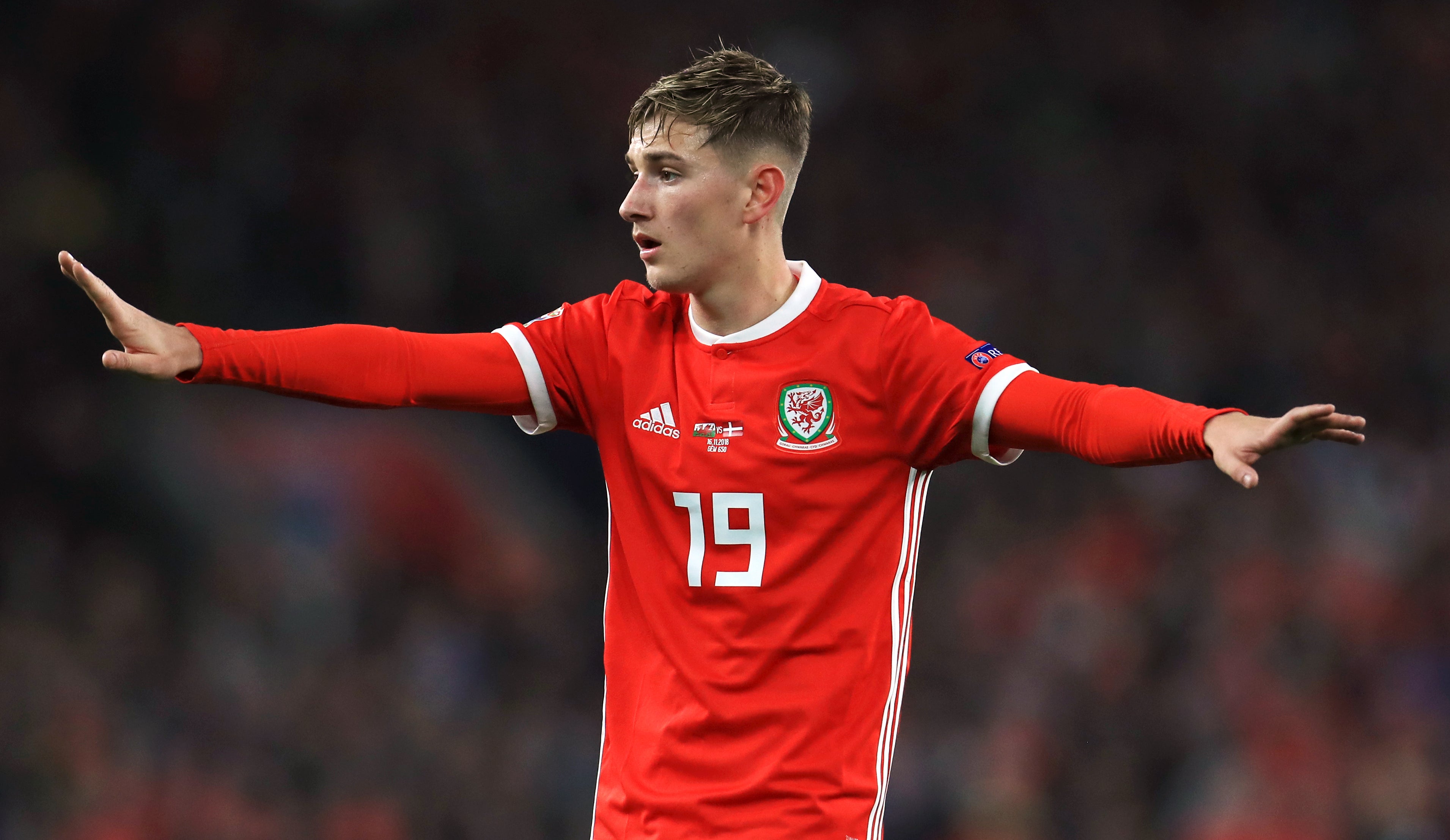 Wales forward David Brooks hopes to complete his cancer recovery with a place at the World Cup in November (Mike Egerton/PA)