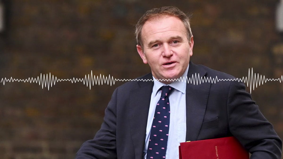 George Eustice defends sewage dumping as ‘water with soil in it’