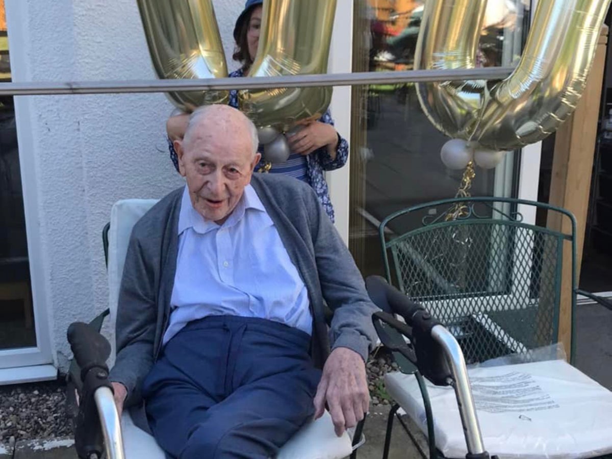 UK's oldest man celebrates 110th birthday and shares secret to long life |  The Independent