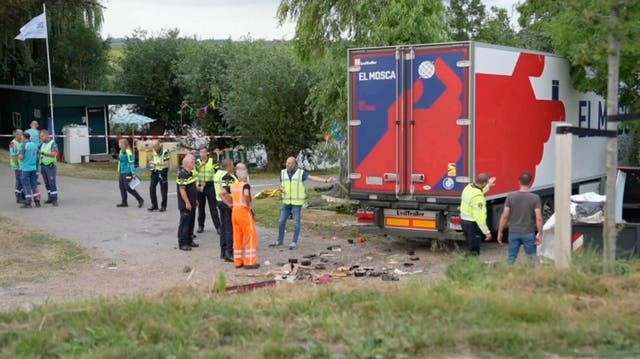 Netherlands Truck Crash