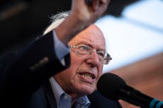 Bernie Sanders criticises ‘Republicans squawking’ over debt relief while supporting corporate tax breaks