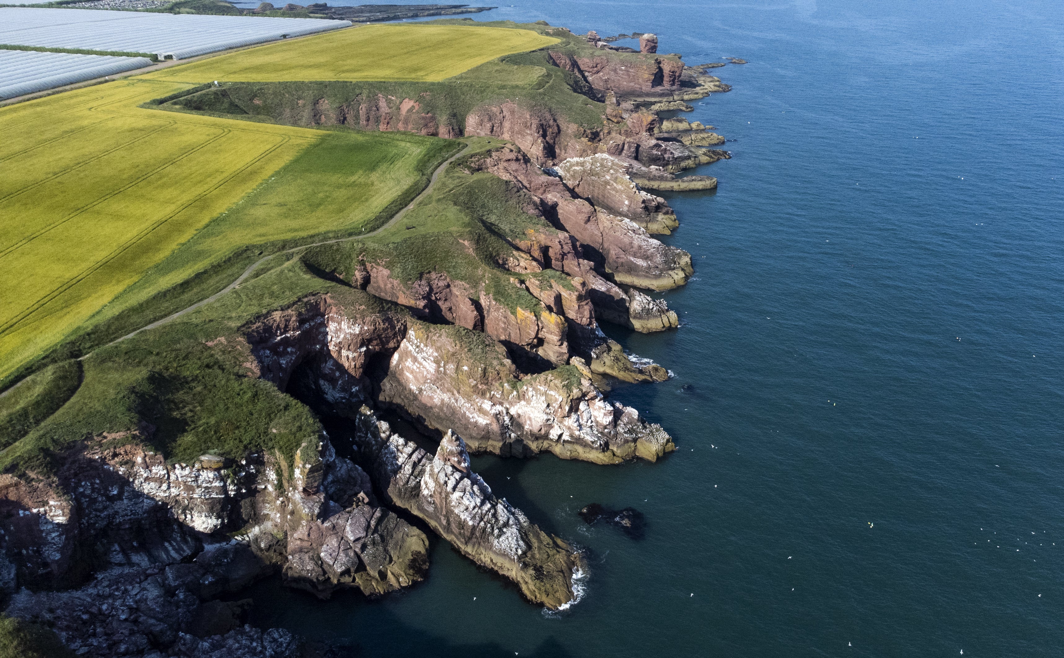 Nick Ray will explore Scotland’s coastline in a year-long adventure (Jane Barlow/PA)