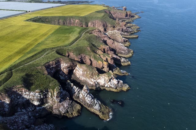 Nick Ray will explore Scotland’s coastline in a year-long adventure (Jane Barlow/PA)