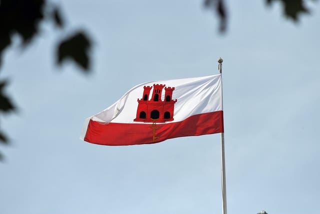 The flag of Gibraltar (Nick Ansell/PA)