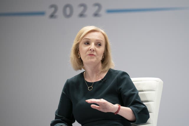 The Liz Truss camp has said the Tory leadership frontrunner is leaning towards targeted support over extra help for all to ease the cost-of-living crisis, but maintained she is not “ruling anything out” at this stage (Jane Barlow/PA)