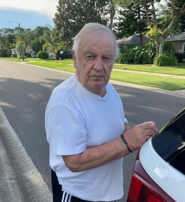 <p>Hellmuth Kolb, 85, was arrested by the Port Orange Police Department after he allegedly offered to buy a young girl for $100,000 from her mother while the pair were shopping at a Florida grocery store, police said</p>