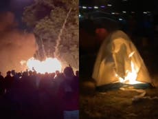 Reading and Leeds festival-goers call out people ‘ruining’ the weekend by setting tents on fire