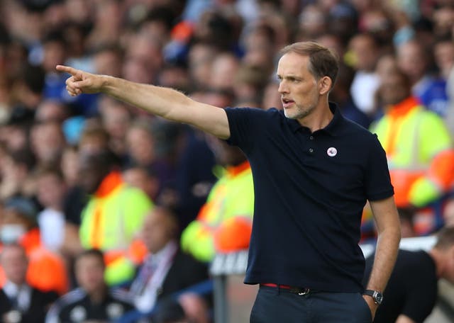 Thomas Tuchel, pictured, has pointed Chelsea’s way forward towards more summer recruits (Nigel French/PA)