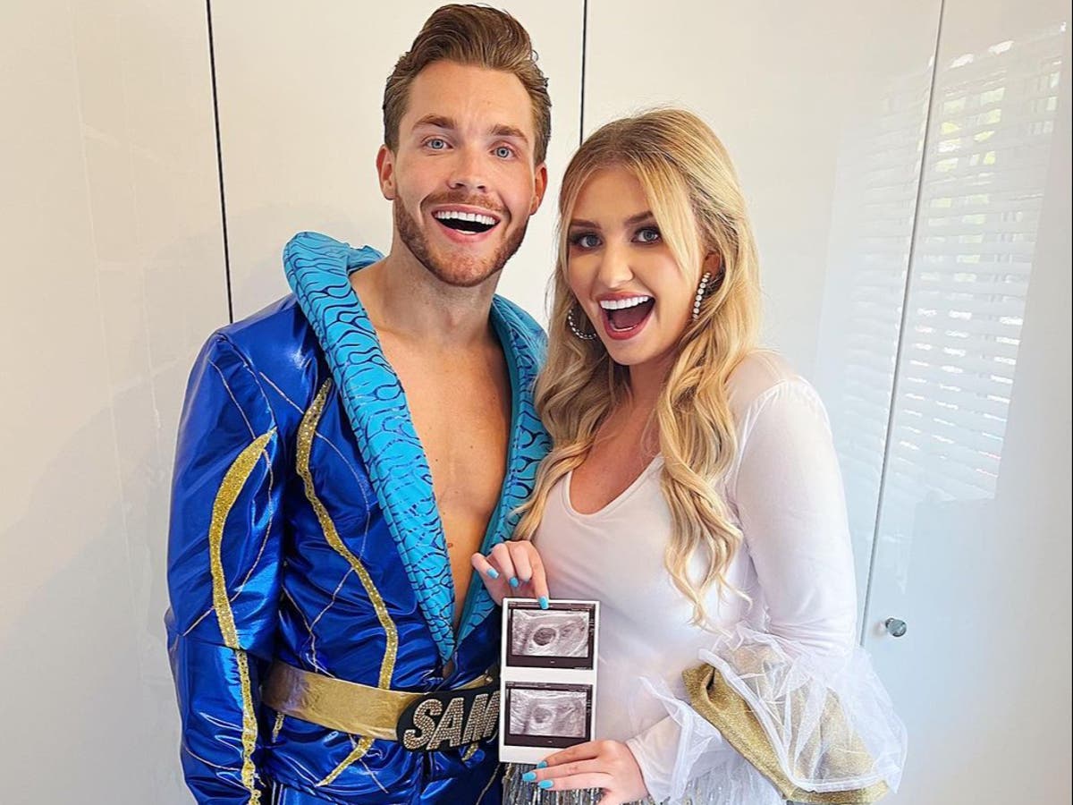 Amy Hart expecting her first baby with boyfriend Samuel Rason