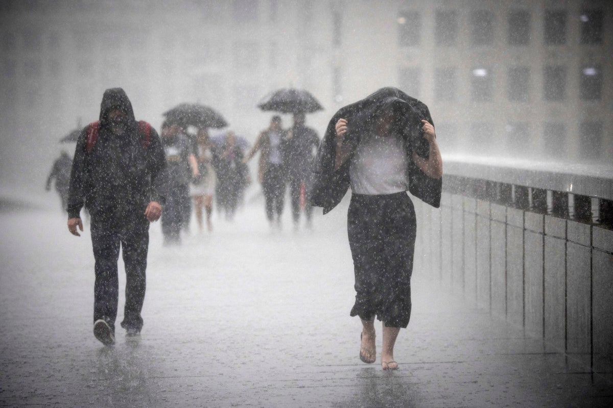 UK weather: Cyclone could hit the UK this week bringing heavy rain, hail and thunderstorms
