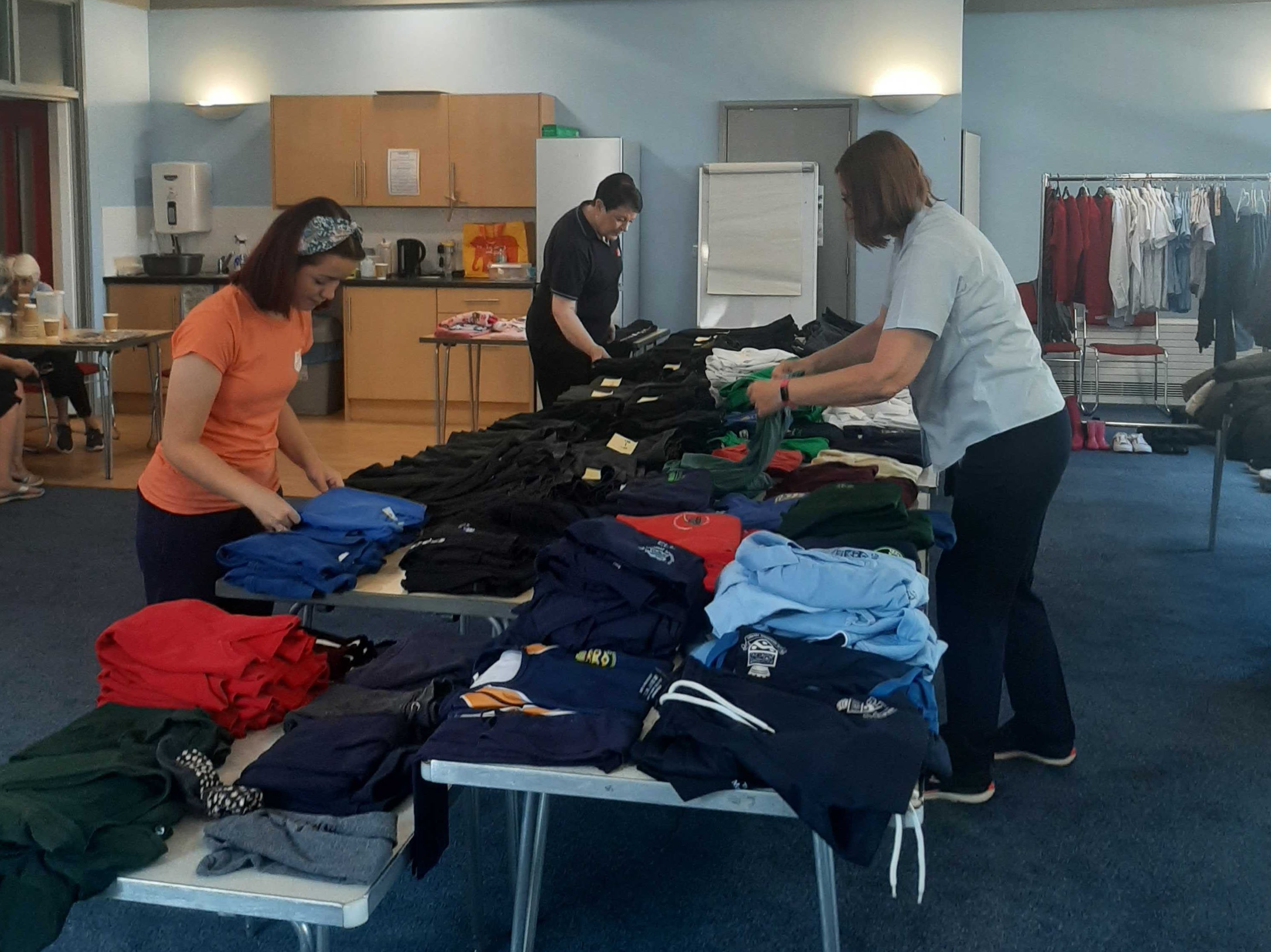 The Salvation Army uniform bank in Maidstone opened to the public for the first time this year