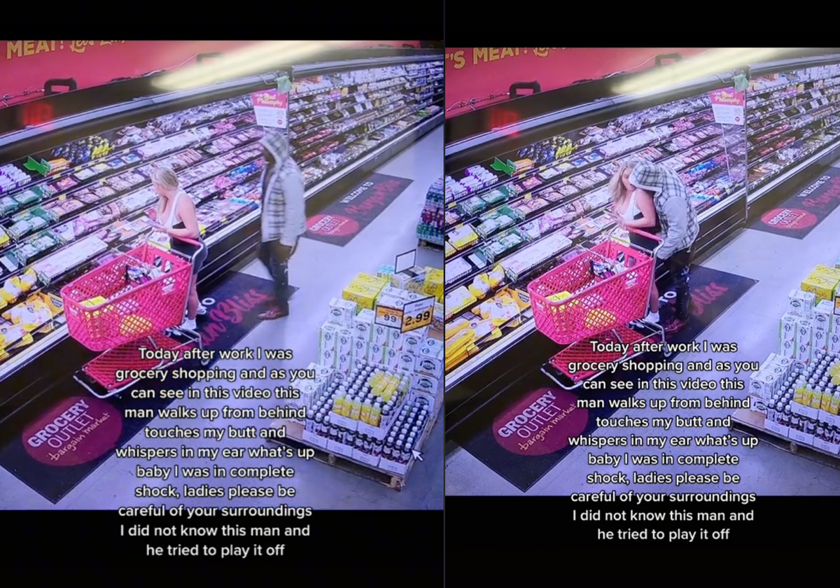 Woman reveals trolls blamed her outfit after she shared shocking video of  grocery store sexual harassment | The Independent